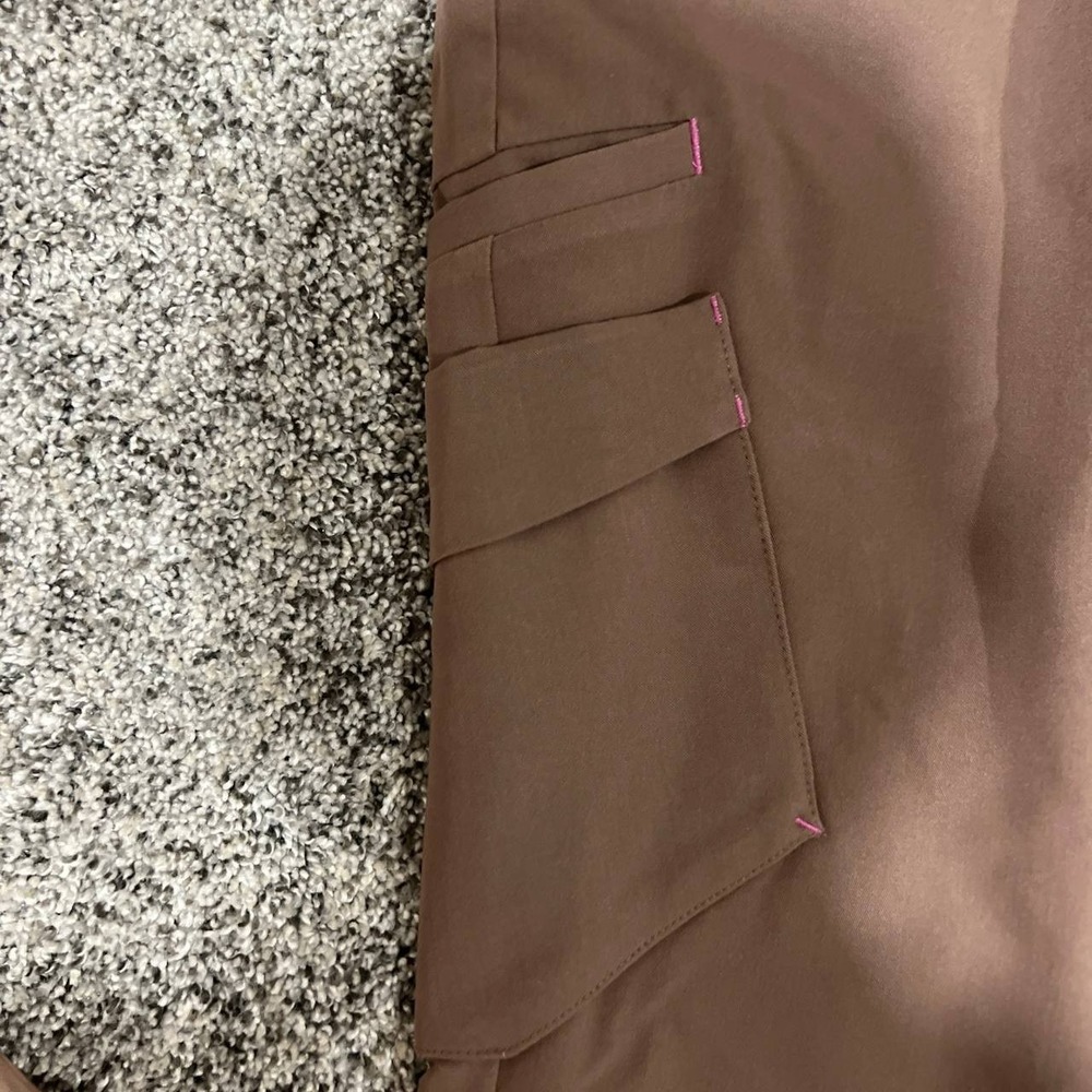 Figs Scrub Pants Soeng Womens Size XXS Smoky Taupe Technical Collection - Picture 3 of 8